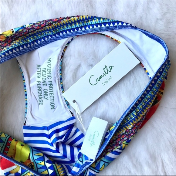 NEW Camilla Book a Shade Bustier Bikini - Picture 5 of 7